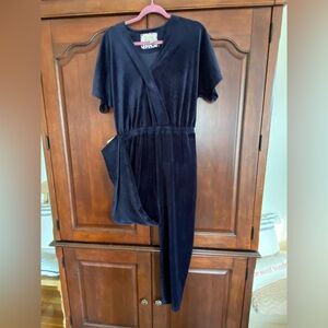 Elegant Navy Blue Jumpsuit